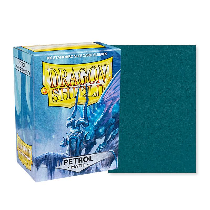 Dragon Shield Petrol - Matte Sleeves - Standard Size (100) - Arcane Tinmen