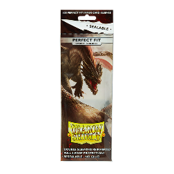 Dragon Shield Perfect Fit Sealable Smoke – Standard Size 100 - Arcane Tinmen