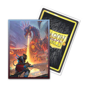 Dragon Shield Bolt Reaper - Brushed Art Sleeves - Japanese Size - Arcane Tinmen