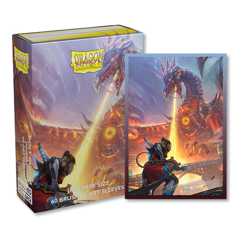 Dragon Shield Bolt Reaper - Brushed Art Sleeves - Japanese Size - Arcane Tinmen