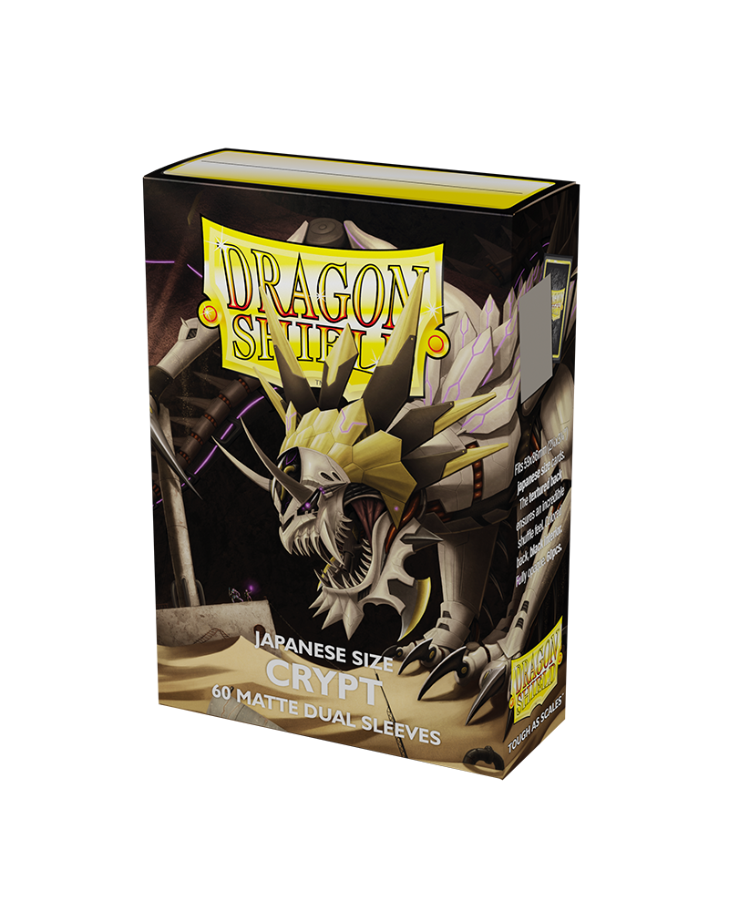 Dragon Shield – Japanese size - Dual Matte - Crypt (60 sleeves) - Arcane Tinmen