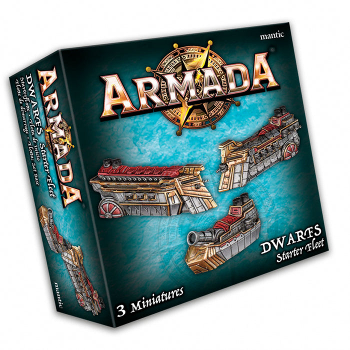 Dwarf Starter Fleet – Armada - Mantic Games