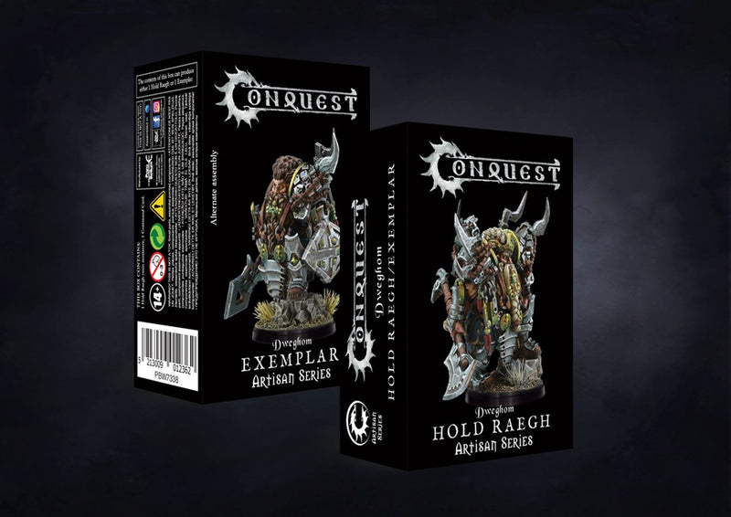 Dweghom Artisan Series Exemplar Raegh - Conquest: The Last Argument of Kings - Para Bellum Wargames