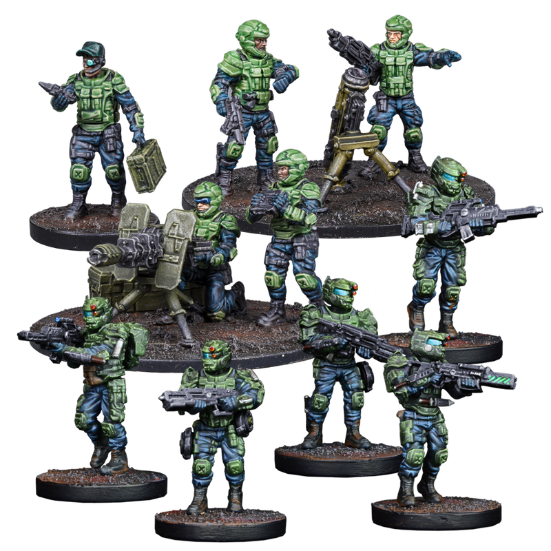 Deadzone GCPS Heavy Ordinance Booster - Mantic Games