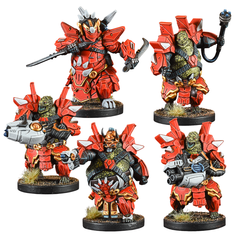 Deadzone Asterian Matsudan Booster - Mantic Games