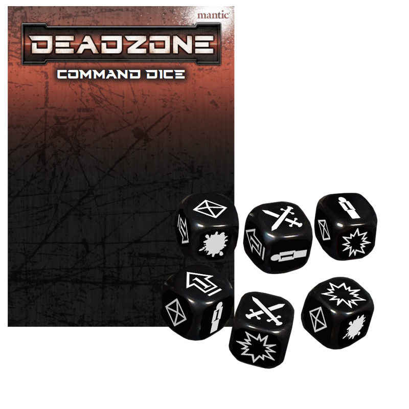 Deadzone Command Dice Pack - Mantic Games