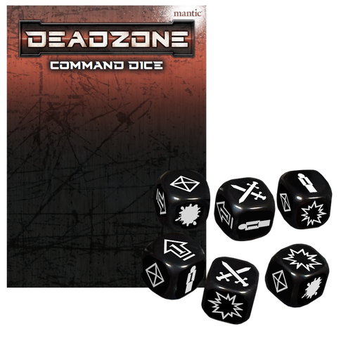 Deadzone Command Dice Pack - Mantic Games