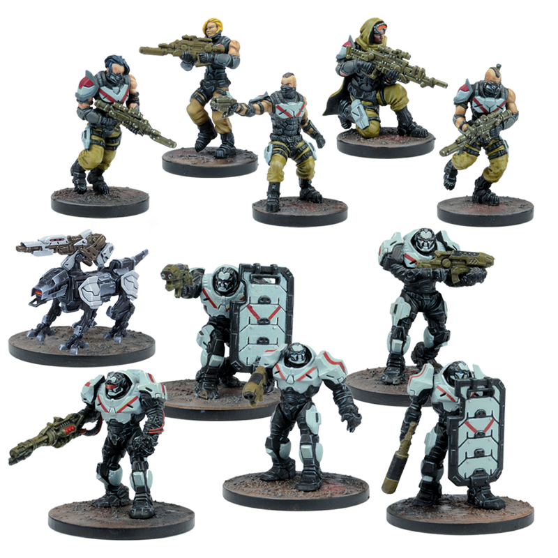 Deadzone Enforcer Insurgence Protocol Starter - Mantic Games