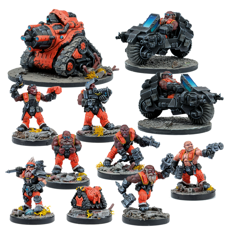 Deadzone Forge Father Brokkrs Booster - Mantic Games