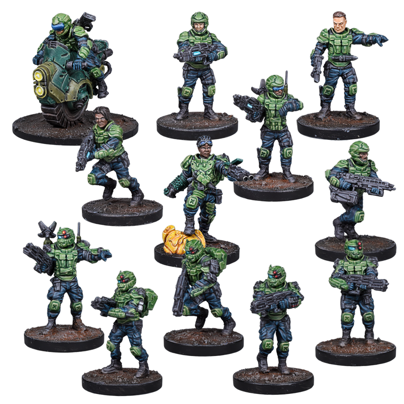 Deadzone GCPS Recon Squad Starter - Mantic Games