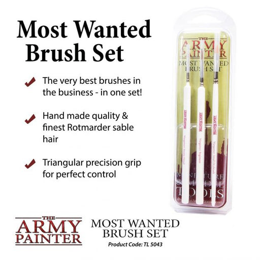 Most Wanted Brush Set - The Army Painter