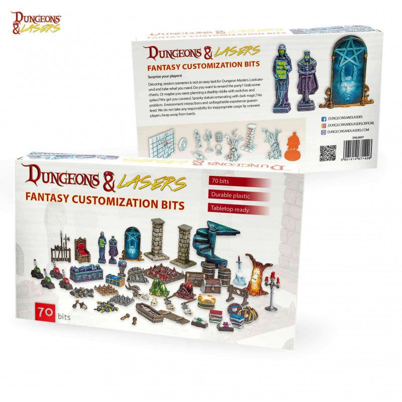Dungeons and Lasers: Fantasy Customization Bits - Archon Studio