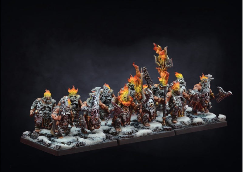 Dweghom Flame Berserkers Expansion - Conquest: The Last Argument of Kings - Para Bellum Wargames