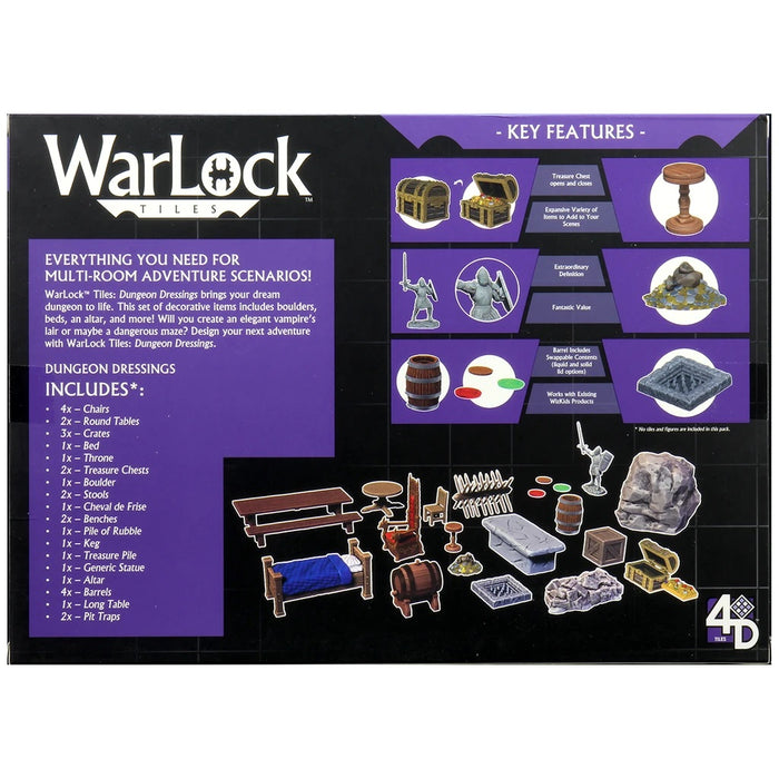 WarLock Tiles: Dungeon Dressings - Wizkids