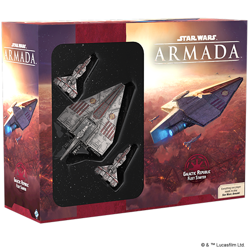 Galactic Republic Fleet Starter Pack: Star Wars Armada - Atomic Mass Games
