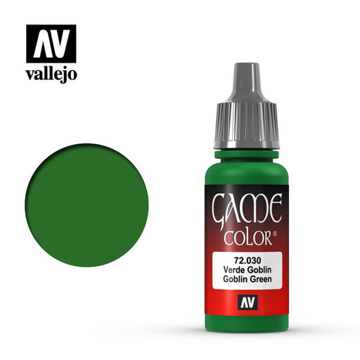 AV Vallejo Game Color 17ml - Goblin Green - Vallejo