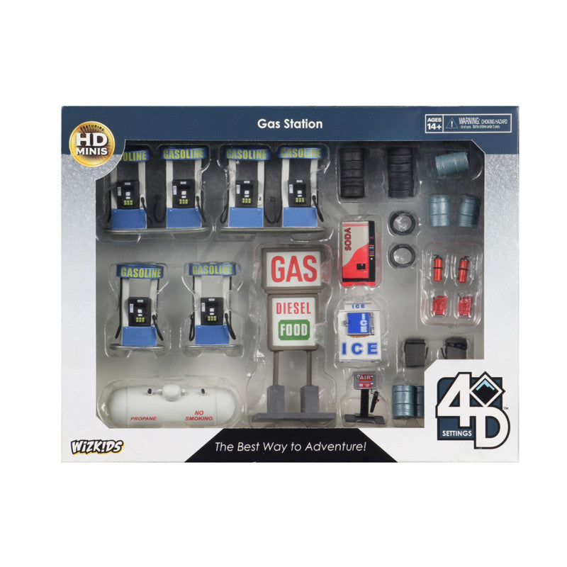 Wizkids 4D Setting Gas Station - Wizkids