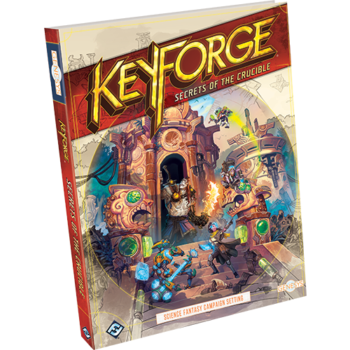 KeyForge: Secrets of the Crucible - Genesys RPG Sourcebook - Fantasy Flight Games