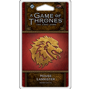House Lannister Intro Deck: A Game of Thrones Living Card Game - Fantasy Flight Games