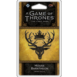 House Baratheon Intro Deck: A Game of Thrones Living Card Game - Fantasy Flight Games