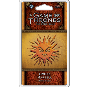 House Martell Intro Deck: A Game of Thrones Living Card Game - Fantasy Flight Games