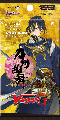 Cardfight Vanguard!! Touken Ranbu -ONLINE-VGE-G-TB01 Booster Pack - Bushiroad