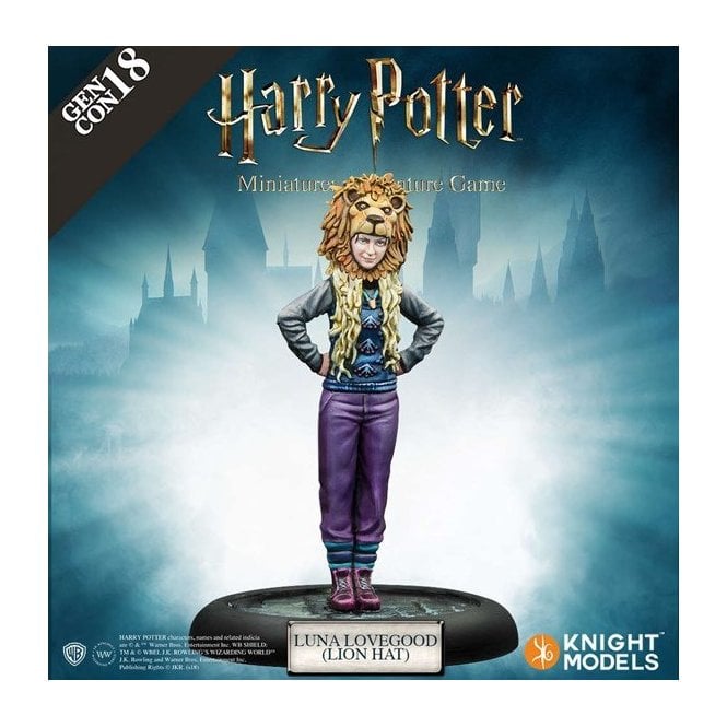 Luna Lovegood With a Lion Hat - Harry Potter Miniature Game - Knight Models