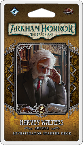 Harvey Walters Investigator Starter Deck - Arkham Horror: The Card Game - Fantasy Flight Games