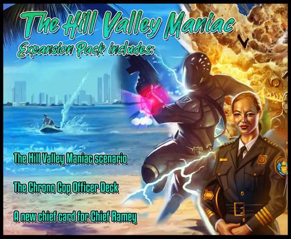 Code 3: The Hill Valley Maniac Expansion Pack - Black Key Games