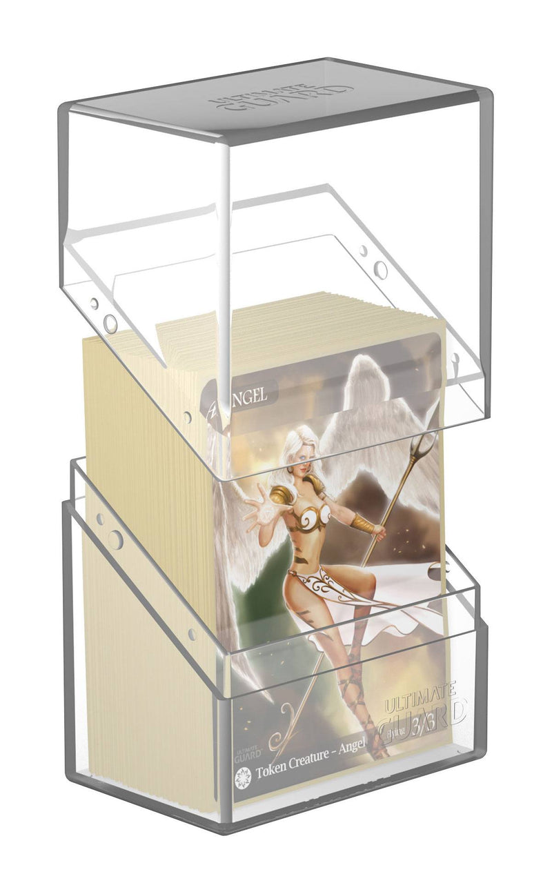 Ultimate Guard Boulder Deck Case 60+ Standard Size Clear - Ultimate Guard