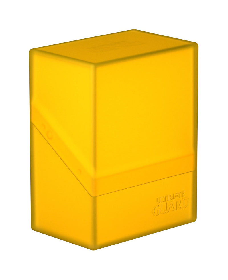 Ultimate Guard Boulder Deck Case 60+ Standard Size Amber - Ultimate Guard