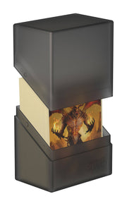 Ultimate Guard Boulder Deck Case 60+ Standard Size Onyx - Ultimate Guard