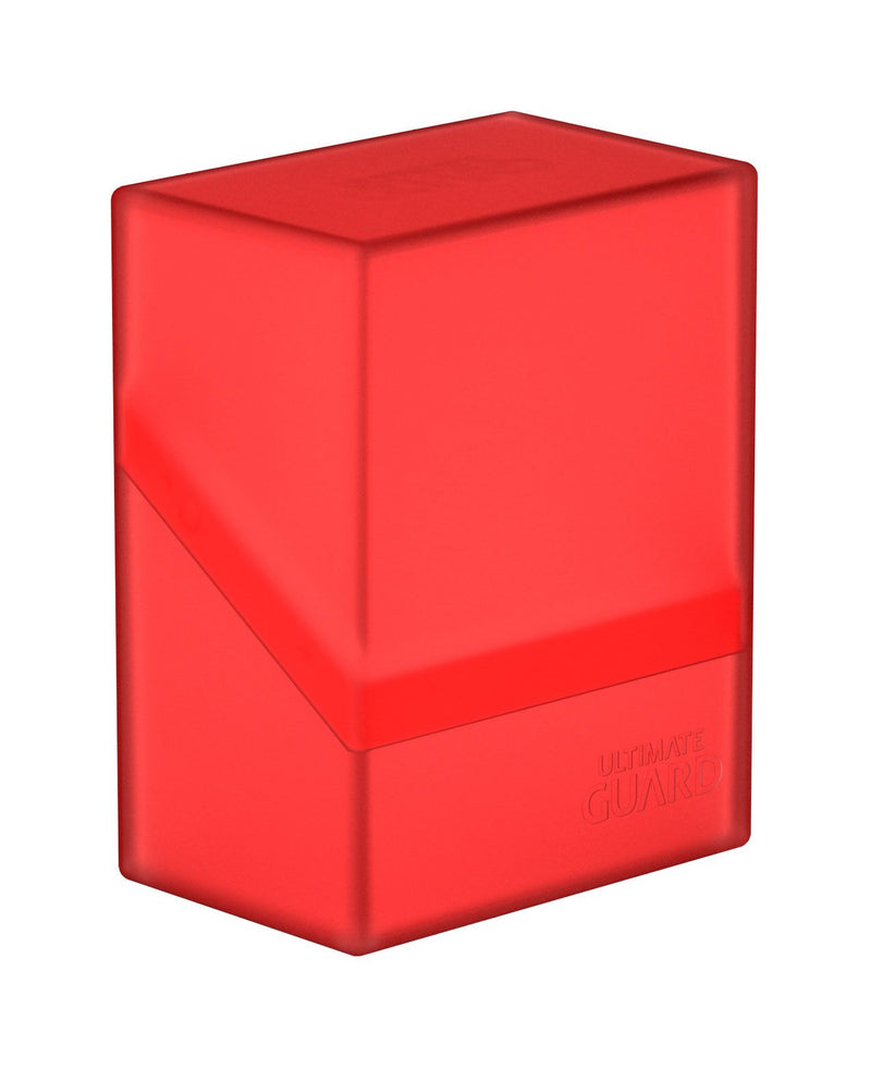 Ultimate Guard Boulder Deck Case 60+ Standard Size Ruby - Ultimate Guard