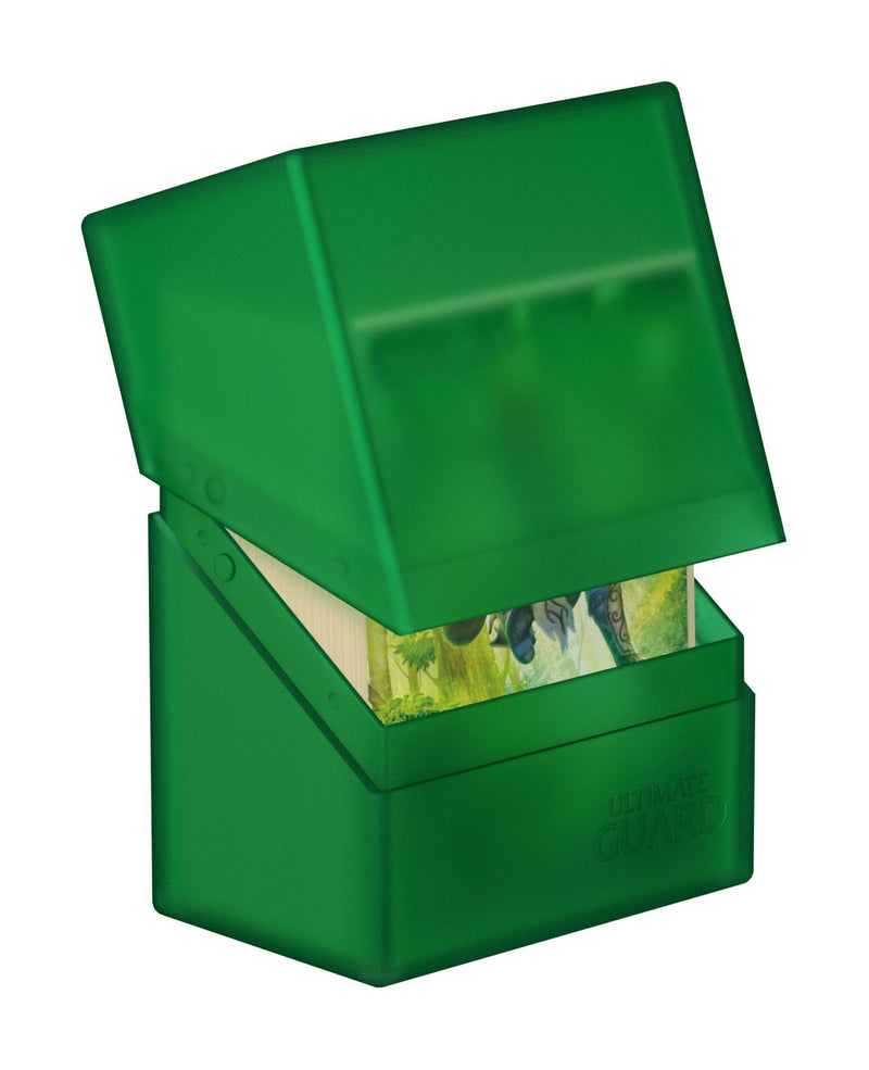 Ultimate Guard Boulder Deck Case 60+ Standard Size Emerald - Ultimate Guard