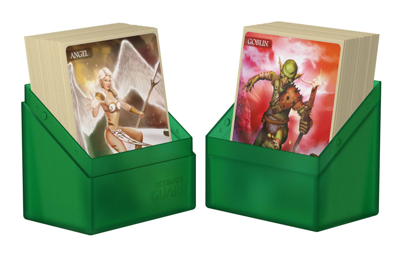 Ultimate Guard Boulder Deck Case 60+ Standard Size Emerald - Ultimate Guard