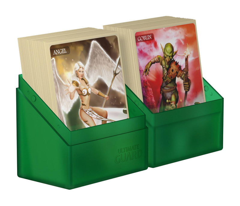 Ultimate Guard Boulder Deck Case 60+ Standard Size Emerald - Ultimate Guard
