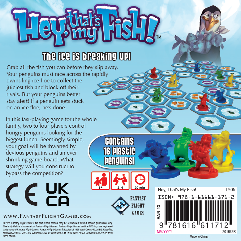 Hey That's My Fish! 2nd Ed - Fantasy Flight Games