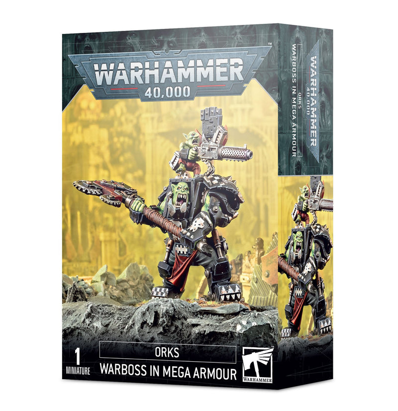 Orks: Ork Warboss in Mega Armour - Games Workshop