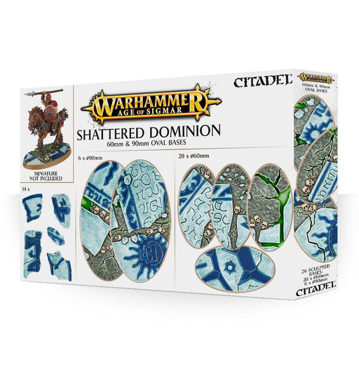 60 & 90mm Oval Bases Age Of Sigmar: Shattered Dominion - Games Workshop