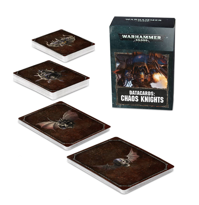 Datacards Chaos Knights 8th Edition - Games Workshop