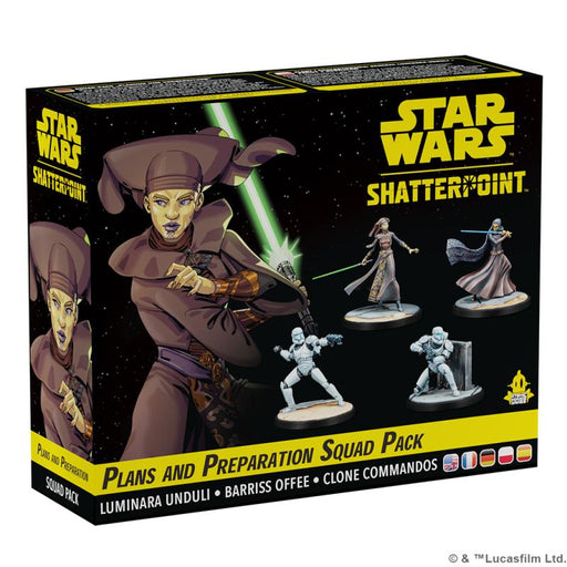 Plans and Preparation (General Luminara Unduli Squad Pack): Star Wars Shatterpoint - Atomic Mass Games