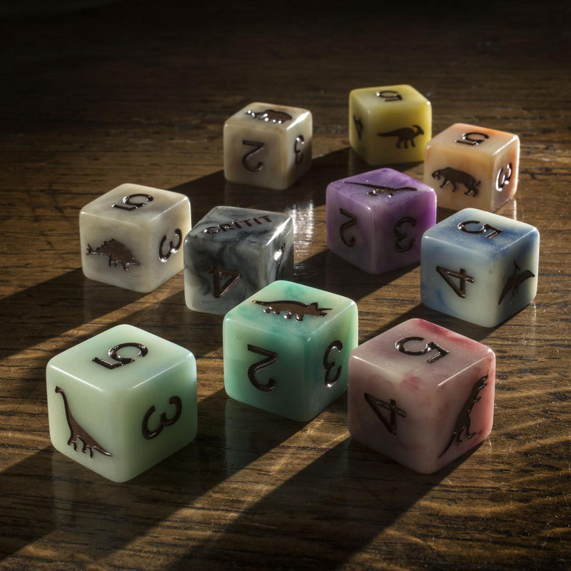 Set of 10 'Spirit Of' Extinction Dice - Critit