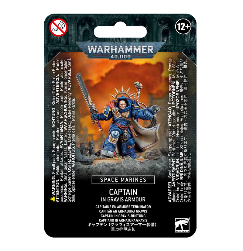 Space Marines - Captain in Gravis Armour - Games Workshop