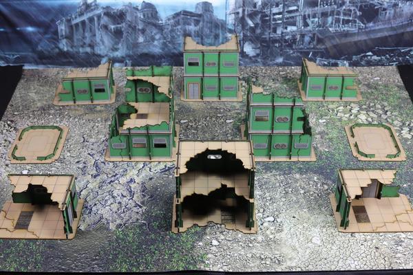Jungle Military Base Set - 4 Ground