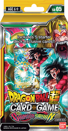 Dragon Ball Super The Crimson Saiyan Starter Deck SD05 - Bandai