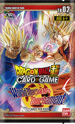 Dragon Ball Super TB02 World Martial Arts Tournament Booster Pack - Bandai