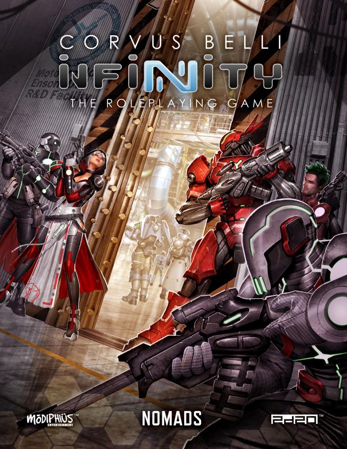 Infinity Roleplaying Game Nomads Sourcebook - Modiphius