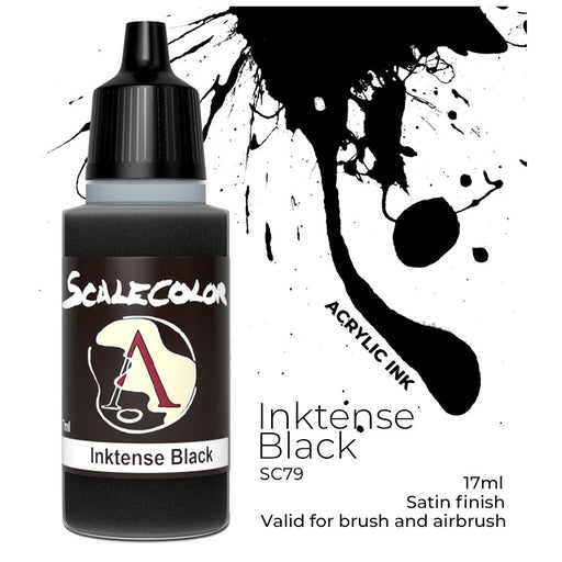 Scalecolor Inktense Black - Scale75 Hobbies and Games
