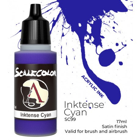 Scalecolor Inktense Cyan - Scale75 Hobbies and Games