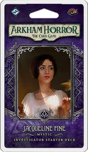 Jacqueline Fine Investigator Starter Deck - Arkham Horror Living Card Game - Fantasy Flight Games